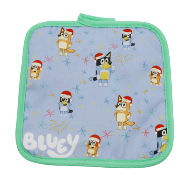 GUANTE Y TOMA OLLA DE COCINA ADULTO BLUEY - 4