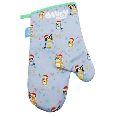 GUANTE Y TOMA OLLA DE COCINA NIÑO BLUEY - 2