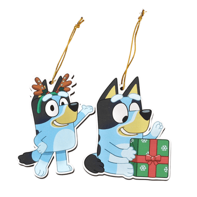 SET DE ADORNO ARBOL NAVIDAD BLUEY X4 UNDS 12CM MODELO 3 - 2