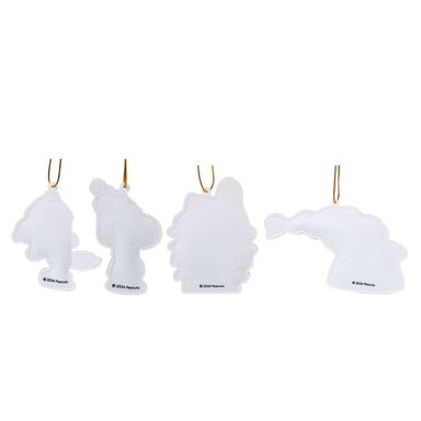SET DE ADORNO ARBOL NAVIDAD SNOOPY X4 UNDS 12CM - 2