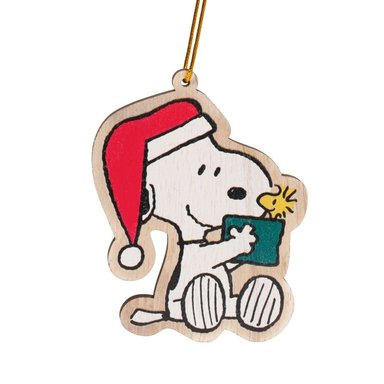 ADORNO COLGANTE ARBOL NAVIDAD SNOOPY 12CM MODELO 1