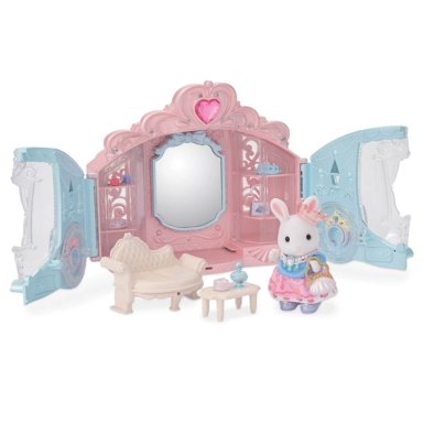 JUGUETE SYLVANIAN TERNURINES VESTIDOR ESTILO Y BRILLO 17 CM