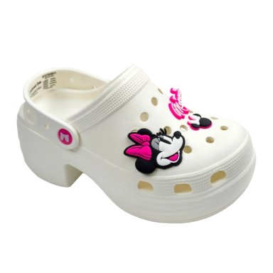 SANDALIAS MUJER PLATAFORMA MINNIE MOUSE BEIGE - 1