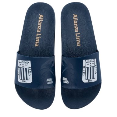 SANDALIAS HOMBRE PLAYERA ALIANZA LIMA GALLO RIDER AZUL - 2