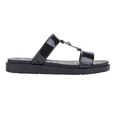 SANDALIAS MUJER CASUALES STITCH ZAXY NEGRO - 2