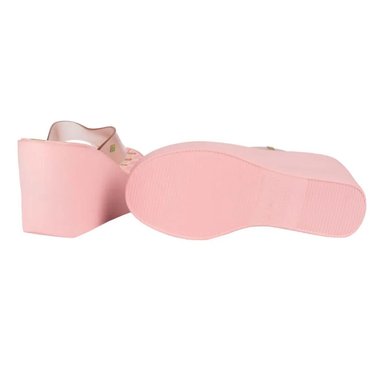 SANDALIAS MUJER PLATAFORMA ZAXY ROSADO - 3