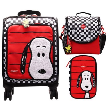 PACK ESCOLAR MALETA DELUXE SNOOPY OFICIO