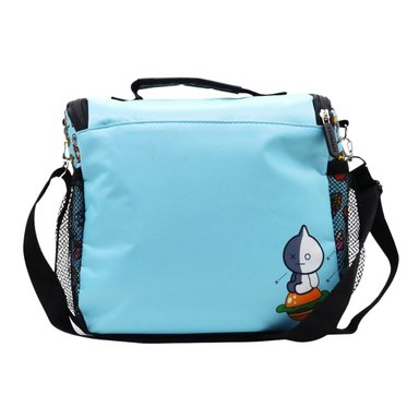 PACK ESCOLAR MOCHILA BT21 CELESTE OFICIO - 5