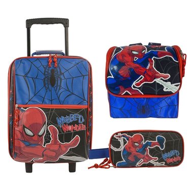 PACK ESCOLAR MALETA SPIDERMAN ARAÑA OFICIO