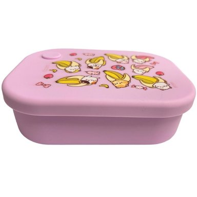 Taper Silicona Escolar Bananya Anime 770 ML