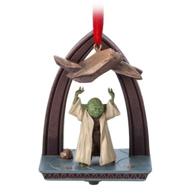 ORNAMENTO NAVIDAD DISNEY STORE  YODA STAR WARS