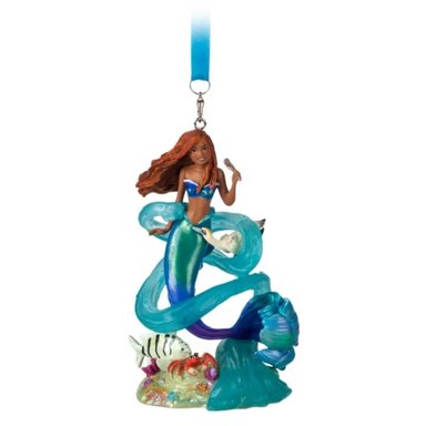 ORNAMENTO NAVIDAD DISNEY STORE ARIEL LIVE ACTION