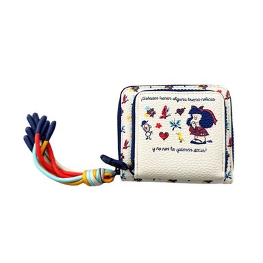 BILLETERA MAFALDA DISEÑO CLÁSICO