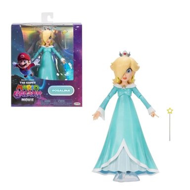 FIGURA SUPER MARIO GALAXY ROSALINA 13 CM NINTENDO - 1
