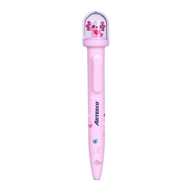 LAPICERO ARTESCO SEMI GEL AXOLOVE AJOLOTE AZUL - 2