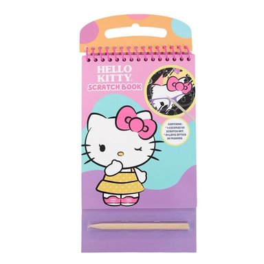 SCRATCH BOOK CUADERNO ARTESCO HELLO KITTY - 1