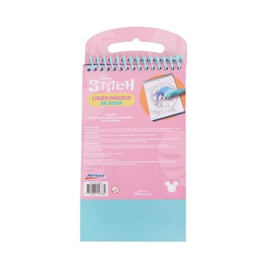 LIBRO CUADERNO MAGICO DE AGUA ARTESCO STITCH - 3