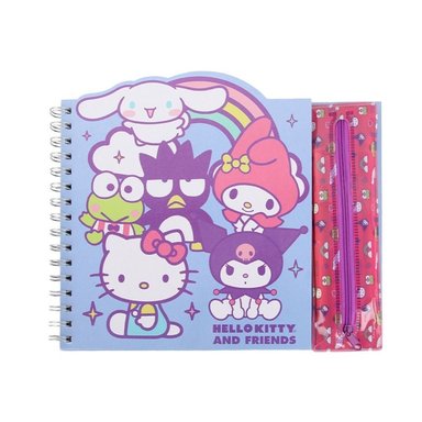 CUADERNO SET PARA COLOREAR ANILLADO ARTESCO HELLO KITTY - 1