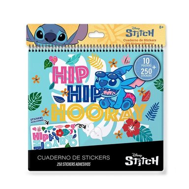 CUADERNO DE STICKERS ARTESCO 250 STICKERS STITCH - 2