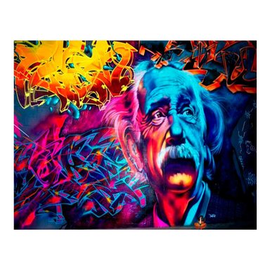 DIAMOND PAINTINGS MAKA - EINSTEIN 40X50 CM | BLANCO - 1