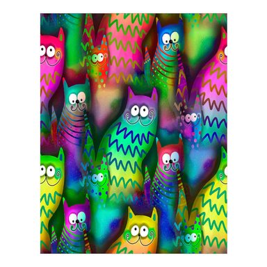 DIAMOND PAINTINGS MAKA - FUNNY TOONS 40X50 CM | BLANCO - 1