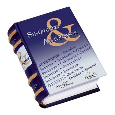 MINI LIBRO DICCIONARIO DE SINONIMOS Y ANTONIMOS MINIBOOKS