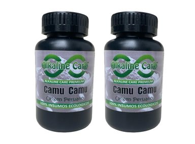 CAMU CAMU ALKALINE CARE 100 CAPSULAS 2 UNIDADES