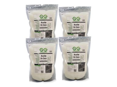 ACEITE DE COCO ALKALINE CARE 4 SACHETS DE 1 LT