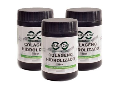 COLÁGENO ALKALINE CARE HIDROLIZADO 300 GR X3