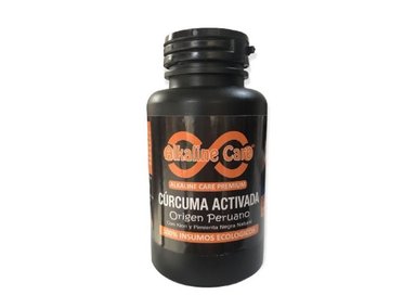 CÁPSULAS ALKALINE CARE CURCUMA ACTIVADA 100 UNIDADES