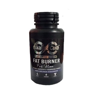 CÁPSULAS ALKALINE CARE NATURAL FAT BURNER FOR MEN 100 UNIDADES