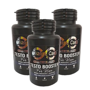 CÁPSULAS ALKALINE CARE TESTO BOOSTER 300 UNIDADES