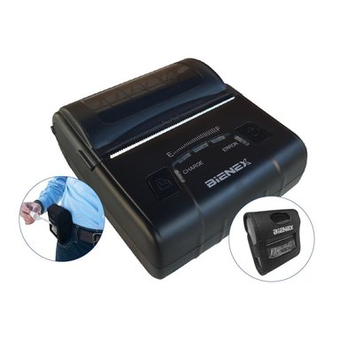 IMPRESORA TICKETERA TÉRMICA PORTATIL 80MM USB BLUETOOTH BIENEX - 5