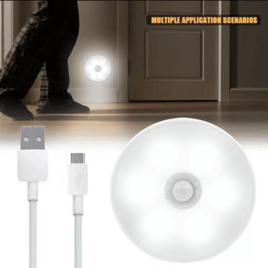 FOCO LAMPARA SENSOR DE MOVIMIENTO PACK X03UNID RECARGABLE USB - 2