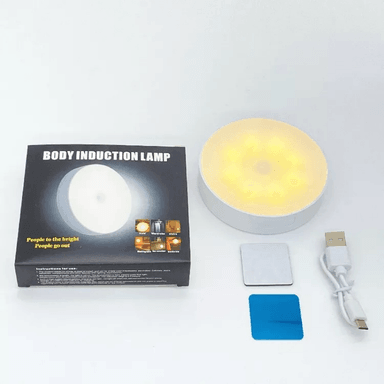 FOCO LAMPARA SENSOR DE MOVIMIENTO PACK X03UNID RECARGABLE USB - 5