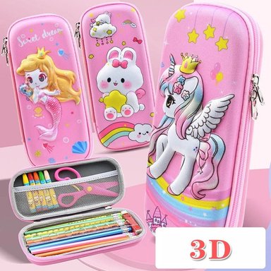CARTUCHERA KAWAI MODELO 3D PARA NIÑOS Y NIÑAS - MILLENNIAL IMPORT - 2
