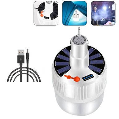 FOCO, LUZ LED SOLAR RECARGABLE DE 50W