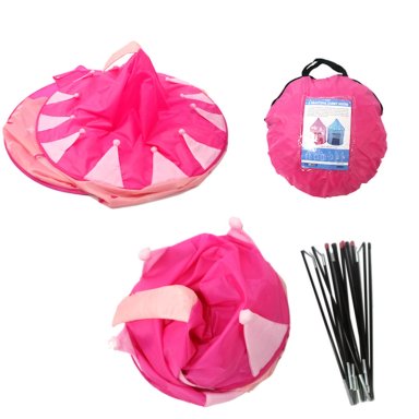 CARPA CASTILLO 3 PERSONAS ARMABLE JUGUETE PARA NIÑAS ROSADO - 3