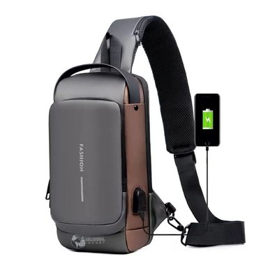 MORRAL ELEGANTE ANTIRROBO MOCHILA CON CANDADO DE HOMBRE