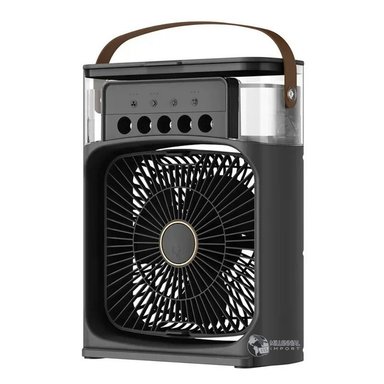 VENTILADOR DE MESA AIRE ACONDICIONADO PORTATIL MILLENNIAL IMPORT MINI ENFRIADOR AUTO OFICINA - 2