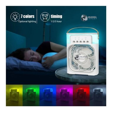 VENTILADOR DE MESA AIRE ACONDICIONADO MILLENNIAL IMPORT HUMIFICADOR ENFRIADOR - 6