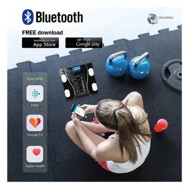 BALANZA INTELIGENTE DIGITAL BASCULA SMART BLUETOOTH PESO CORPORAL - 6