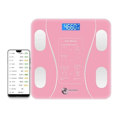 BALANZA DIGITAL MILLENNIAL IMPORT DIGITAL CON VISOR LCD PESO MÁXIMO 180KG