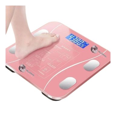 BALANZA DIGITAL MILLENNIAL IMPORT DIGITAL CON VISOR LCD PESO MÁXIMO 180KG - 2
