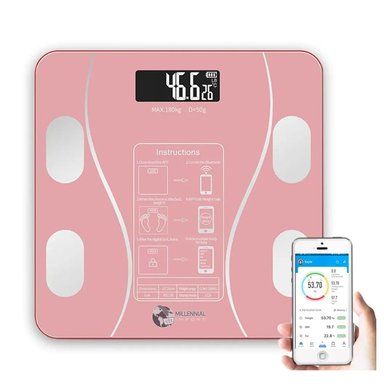 BALANZA DIGITAL MILLENNIAL IMPORT DIGITAL CON VISOR LCD PESO MÁXIMO 180KG - 5
