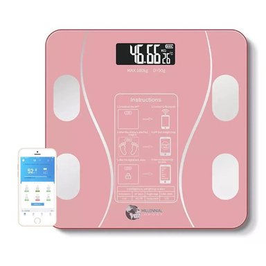 BALANZA DIGITAL MILLENNIAL IMPORT DIGITAL SMART BLUETOOTH 180 KG - 2