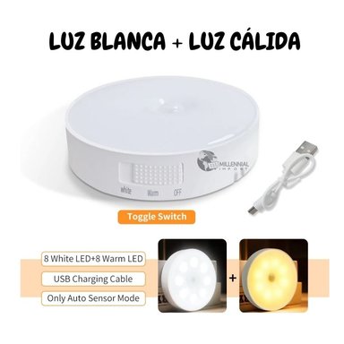 PACK 02 FOCOS LED INTELIGENTE CON SENSOR MOVIMIENTO DE 20W - 2