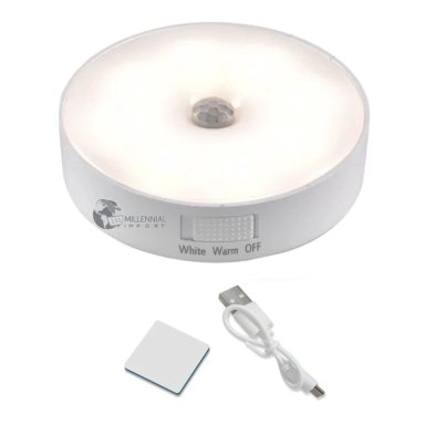 PACK 2 FOCOS LED INTELIGENTE CON SENSOR DE MOVIMIENTO 20W