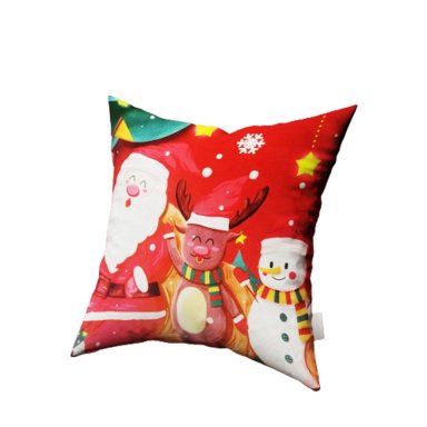 PACK FUNDA MULTICOLOR NAVIDEÑA COJIN 45X45CM DISEÑO NAVIDAD 2 UN - 2