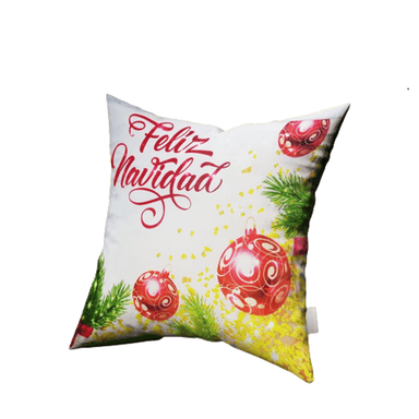 PACK 2 FUNDAS MULTICOLOR COJIN NAVIDEÑAS 45X45CM DISEÑO NAVIDAD - 3
